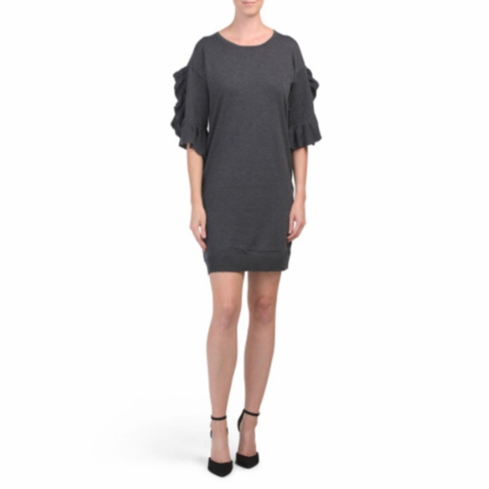 50% Off Sale! MAX STUDIO • NWT Gray Sweater Dress